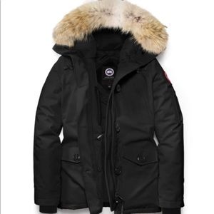 Black Canada Goose- Montebello Parka - Size small